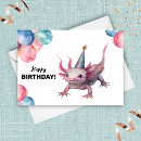 Search for axolotl birthday cards Amphibian