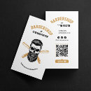 Search for skull business cards Hairdresser