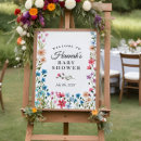Search for baby shower easel signs posters Elegant