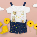 Search for bee birthday tshirts First bee day