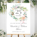Search for 25th anniversary wedding posters Elegant