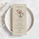 Search for elegant menus Floral