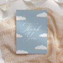 Search for clouds thank you cards Cloud baby shower