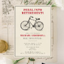 Search for retirement for men invitations Vintage