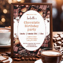 Search for chocolate party invitations Trendy