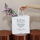 Search for wedding welcome gift bags Minimalist