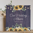 Search for sunflower photo album binders Rustic