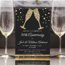 Search for 50th anniversary party invitations Gold