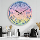 Search for rainbow clocks Glitter