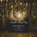 Search for ball birthday invitations Black