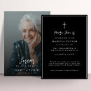 Search for memorial religious invitations Forever in our hearts