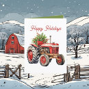 Search for tractor christmas cards Country