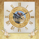 Search for 50th wedding anniversary clocks 50 years