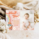 Search for rainbow thank you cards Groovy one