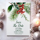 Search for christmas save the dates Botanical