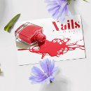 Search for nail polish bottle business cards Fashion