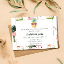 Search for pool bachelorette party invitations Flamingo