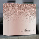 Search for rose gold binders Pink