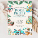 Search for kids pool party invitations Under the sea