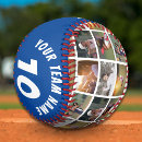 Search for blue softballs Player