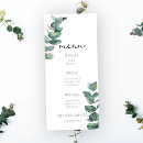 Search for eucalyptus menus Watercolor leaves