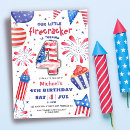 Search for 4th of july birthday invitations Summer