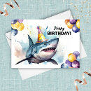 Search for shark birthday cards Ocean