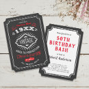Search for dad 60th birthday invitations Vintage