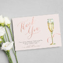 Search for rose gold thank you cards Calligraphy script