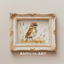 Search for vintage bird posters Sparrow
