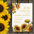 Search for sunflower birthday invitations Elegant