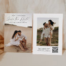 Search for qr code save the dates Black and white