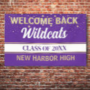 Search for welcome back banners High school reunion