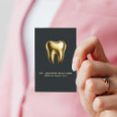 Search for gold teeth business cards Dentist