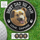 Search for dog golf ball markers From the dog
