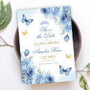 Search for butterfly save the dates Mis quince anos