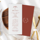 Search for wedding menus Botanical