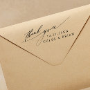 Search for thank you rubber stamps Minimalist