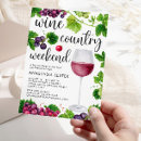 Search for wine bachelorette party invitations Burgundy