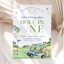 Search for kids golf invitations Hole in one