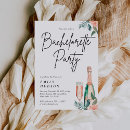 Search for brunch and bubbly bachelorette party invitations Champagne