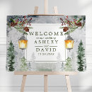 Search for winter welcome wedding signs Botanical