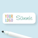 Search for reusable name tags Your logo here