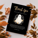 Search for halloween thank you cards Ghost