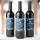 Search for navy blue wine labels Modern