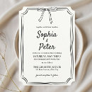 Search for hand drawn wedding invitations Classic