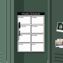 Search for magnetic dry erase boards Schedule