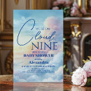 Search for cloud 9 baby shower invitations Pastel