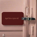 Search for red luggage tags Pretty