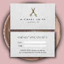Search for glamour business cards Hairdresser
